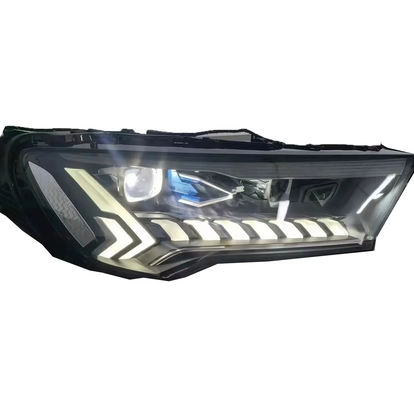 Für Q7 SQ7 Matrix LED Scheinwerfer Montage 2020-2022 Sport Hohe Qualität Top der Linie Original Lichter