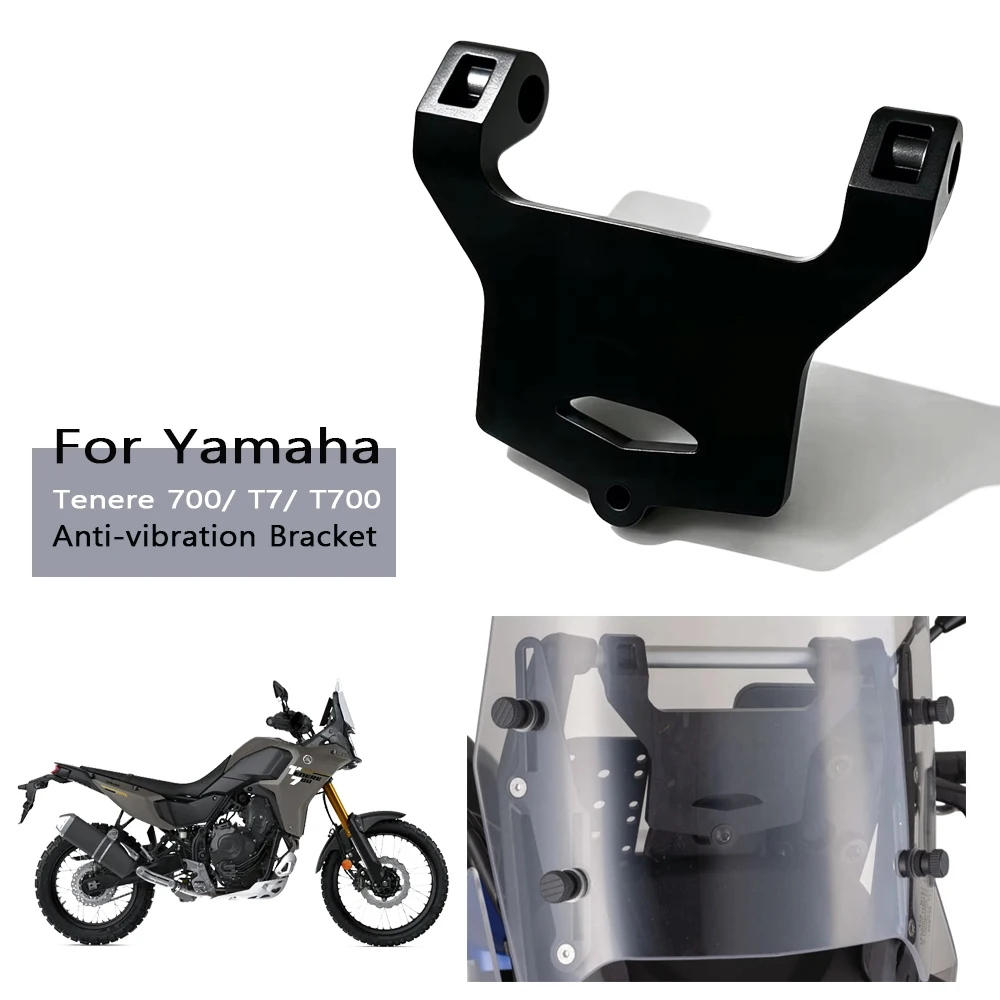 Tenere700 2026 Motorcycle Dash Stabilizer Anti-vibration Bracket for Yamaha Tenere 700 T7 T700 World Raid Rally Edition 22-26