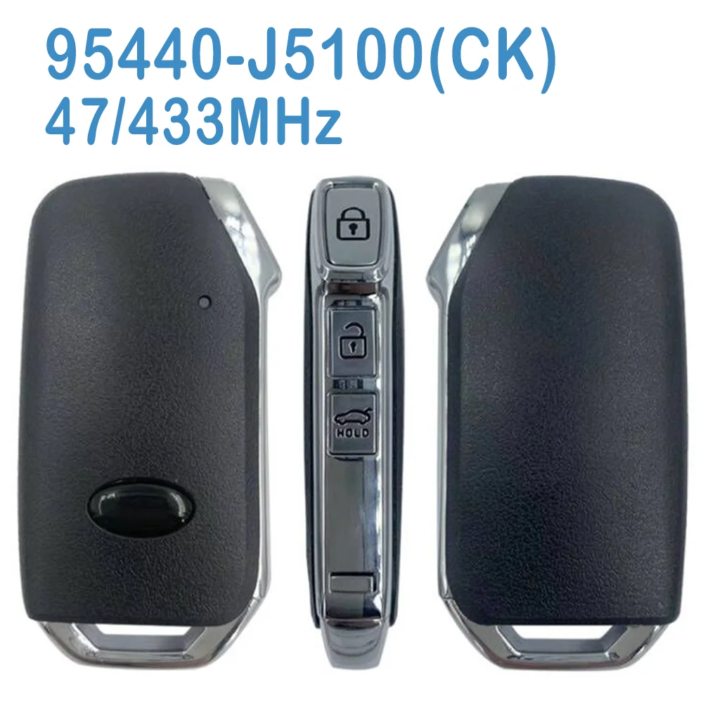 

95440-J5100(CK) Auto Smart Remote 433MHz 2+1B ID47 Chip Replace Car Key For Kia Stinger 2017+