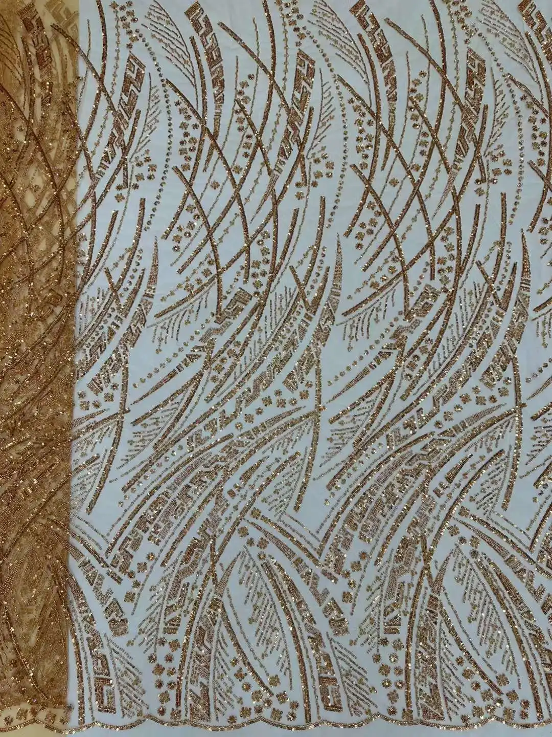 

High qualtiy Colorful stones Embroidery With Beads French Tulle Net /African Seuqins Lace For Weddings/ Evening Dress, Party