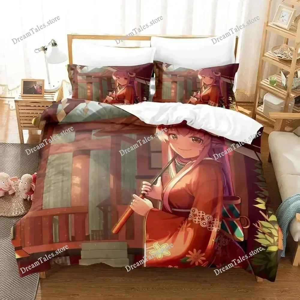 

New 3D Everyday Life with Monster Girls Bedding Set Cartoon Anime Set Adult Kid Bedroom Duvet Cover Sets King Size Luxury Gift74
