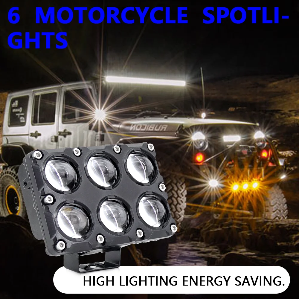 Car LED Work Light Bar Driving Lamp Headlights Extra Light for Offroad Tractor Truck 4x4 SUV UTV ATV Fog Lights Motorcycle Spotl