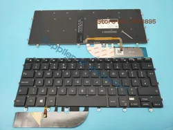 New For DELL XPS 15 7590 9550 9560 9570 Laptop UK/Azerty French Keyboard With Backlit