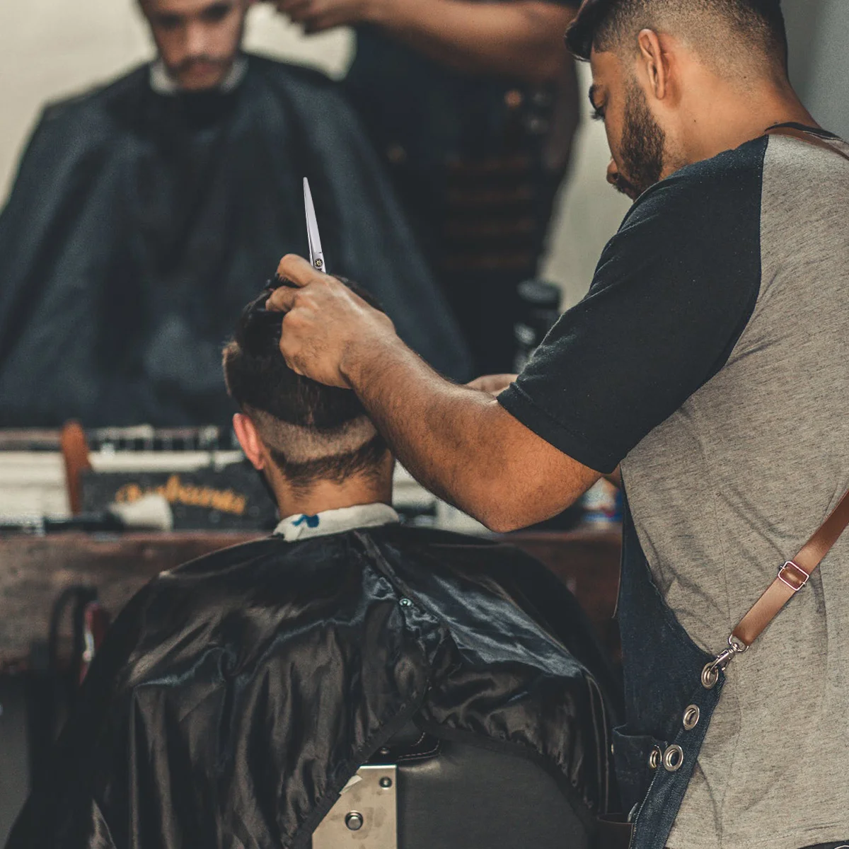 

Hair Shears Set Precision Engineered Stainless Steel Barber Scissors for At Home Or Salon Hair Cutting Tools