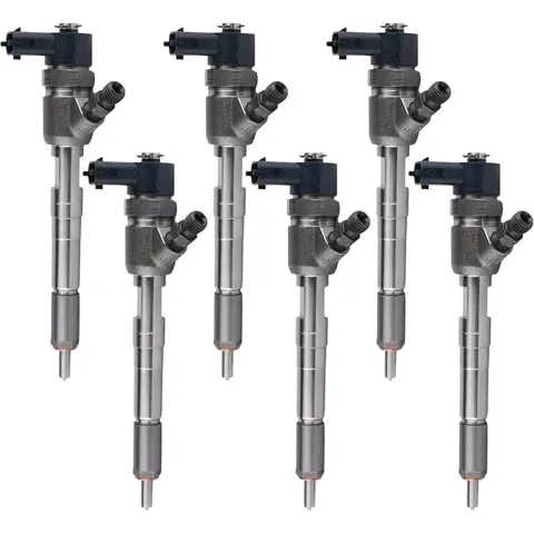 6 шт. форсунок Common Rail 0445110239 для дизельного топлива, аналог OE 1980 H2 96596666 3M5Q9F593HB 1347283 Y605 13H50 B