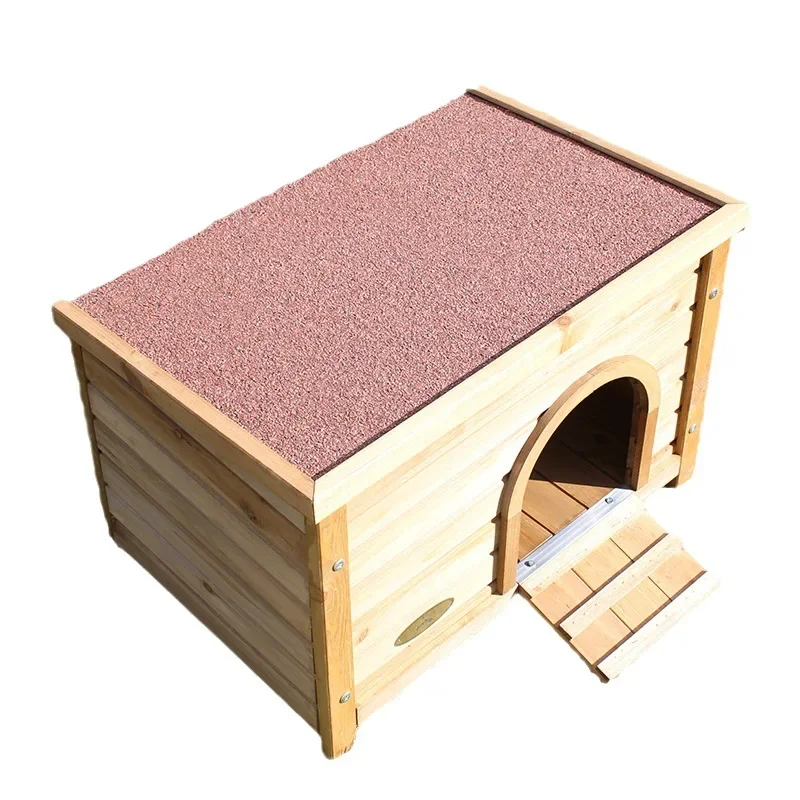 

Outdoor solid wood rabbit cage guinea pig small waterproof outdoor breeding chicken duck goose net cage rabbit house rabbit nest