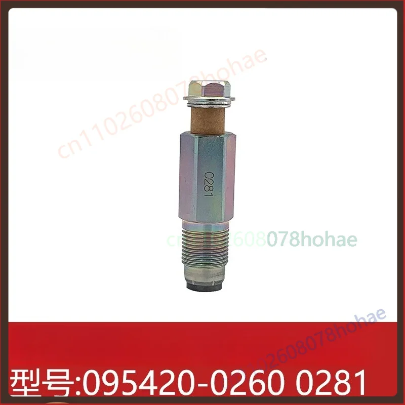 For Denso Common Rail Pressure Relief Limiter Valve 095420‑0260 0281 For Shangchai Truck Engine Parts