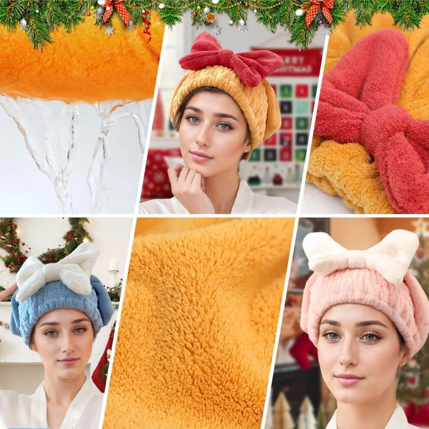 منشفة شعر فائقة الامتصاص للشعر المبلل، 2026 منشفة شعر جديدة من الألياف الدقيقة للنساء، مناشف شعر سريعة الجفاف، ربطة عنق ناعمة مع #5