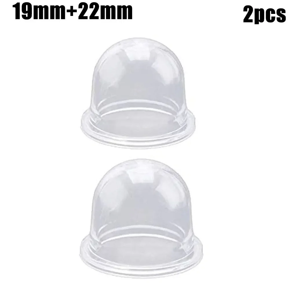 Lâmpada primer de 19mm + 22mm, 2 peças, motosserra, gasolina/combustível, conjunto de lâmpada primer de plástico, alta qualidade, prático, novo