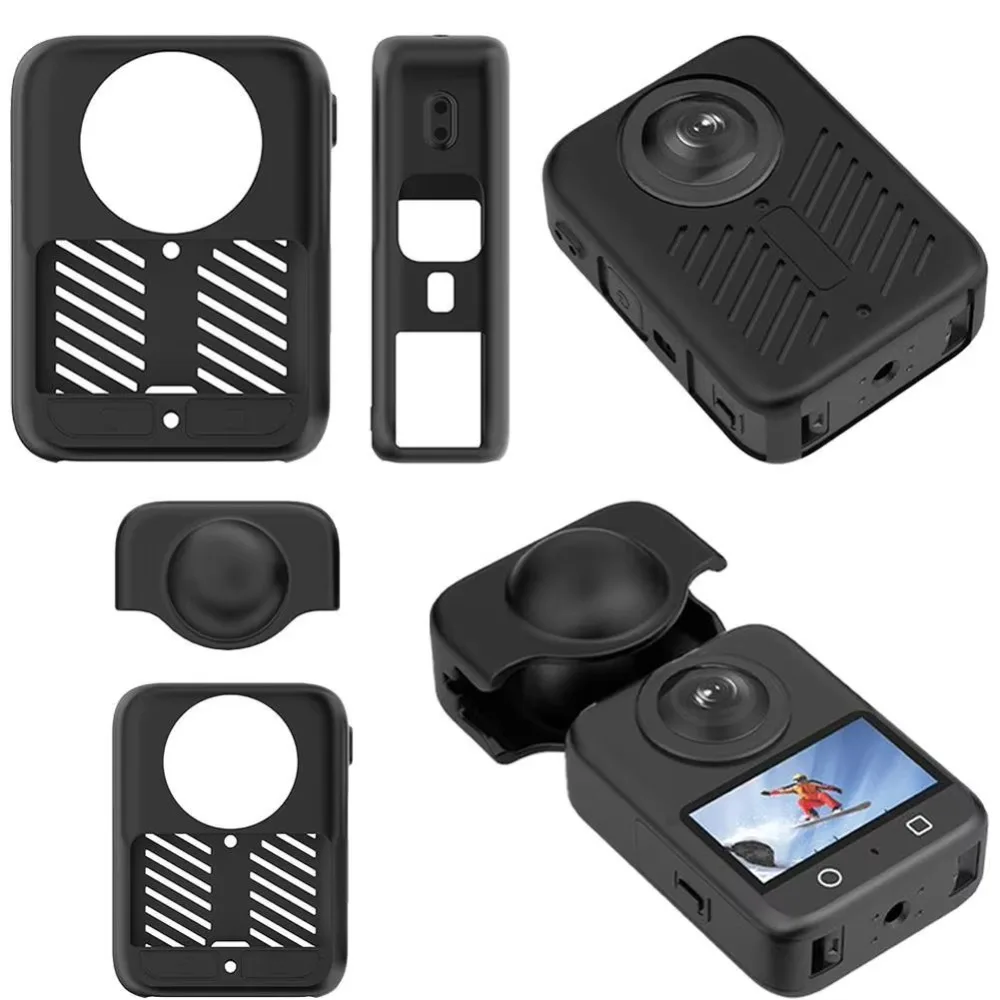 For DJI Osmo 360 Silicone Protective Cover Protector Scratchproof Camera Case Accessories for DJI Osmo 360