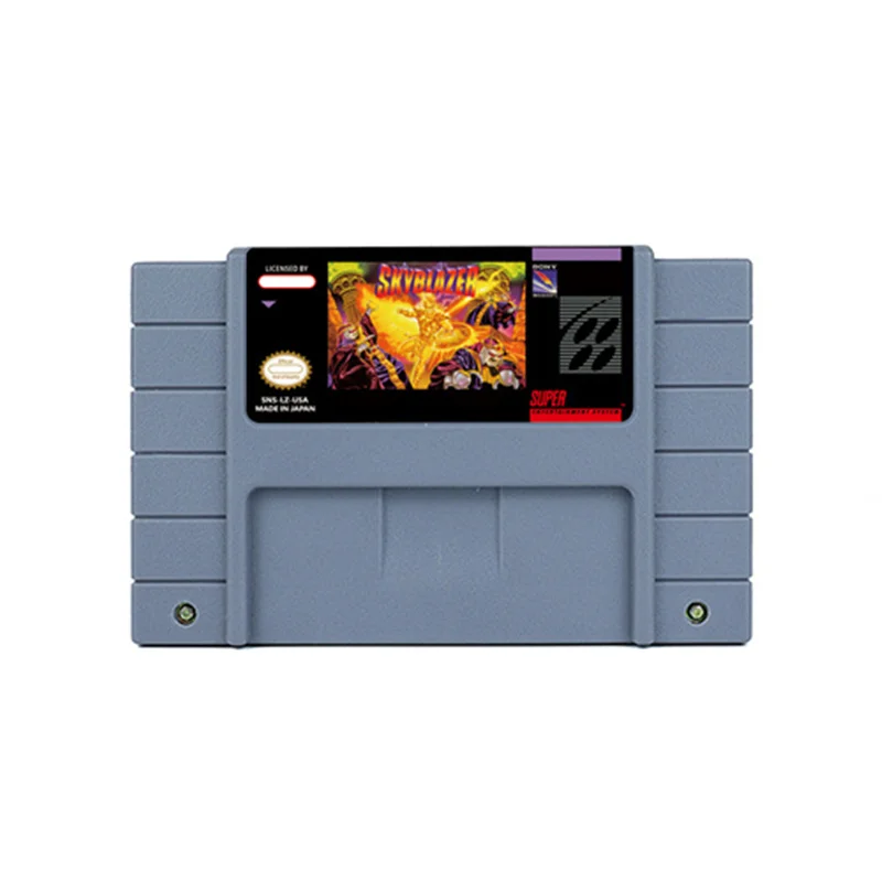 Skyblazer Action Game for SNES 16 Bit Retro Cart Children Gift