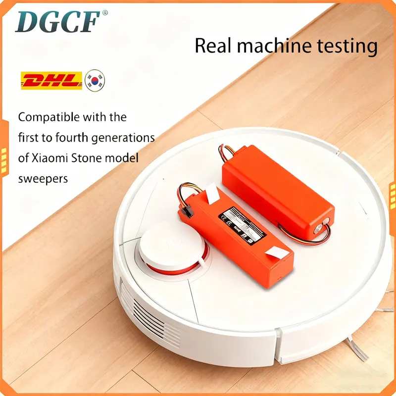 

Original 14.4V Li-ion Battery Robotic Vacuum Cleaner Replacement Battery for Xiaomi Robot Roborock S50 S51 S55 Accessory Spare