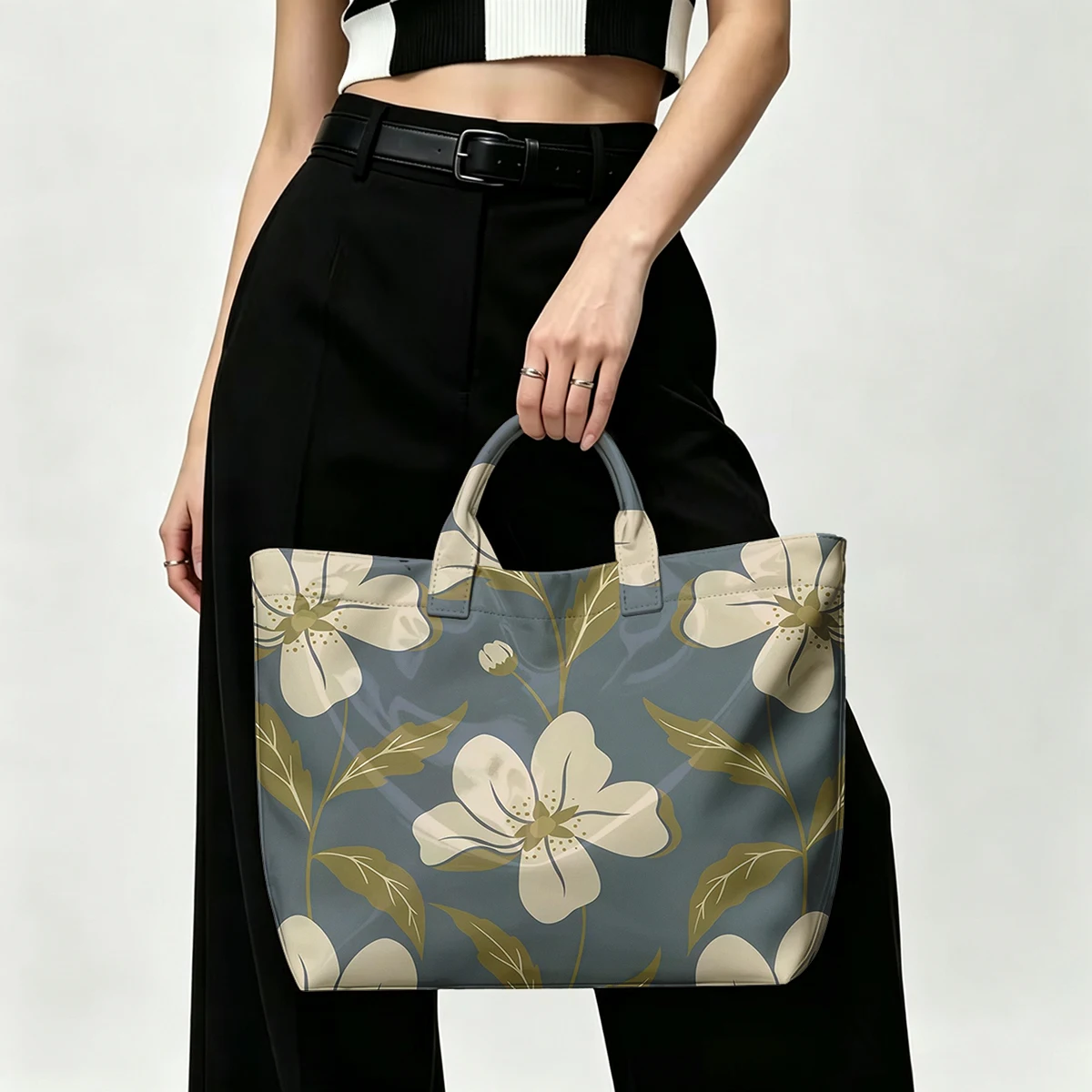 Leid Back PVC Tote Bag Waterproof Transparent Jelly Bag Beach Bag Tote Pouch Bow Handbags Storage Bag