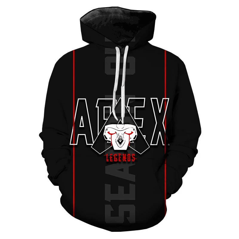 Personality 3D Printed Game Apex Legends Hoodies Sweatshirts Men Women High Quality Hoody Game Long Sleeve Plus Size Hoodies