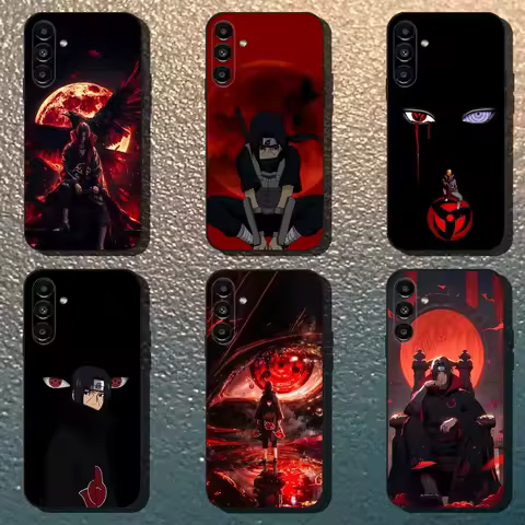 Uchihas M-Madara I-Itachi Phone Case For Samsung Galaxy A13,A21s,A22,A31,A32,A52,A53,A71,A80,Soft Black Shell