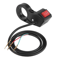 New 22mm 7/8in Electric 3 Speed Module Handlebar Switch Shift for Motorcycle Scooter Motorcycle Switch