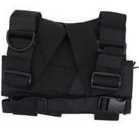 Ham Radio Hip Hop Front Pack West Wist Pouch Holster Vest Men Tactical Chest Rig Bag for Wouxun Baofeng UV-5R UV-82 bf-888S 4