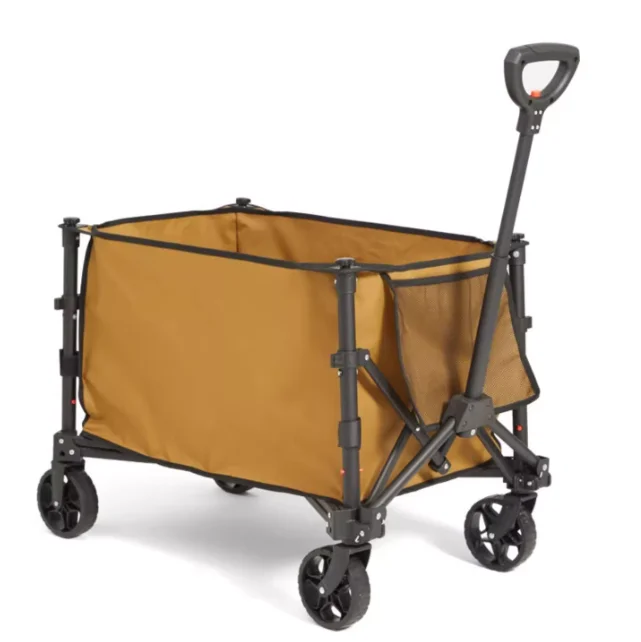 Lightweight Outdoor Folding Carts Oversize Capacity Camping Trolly