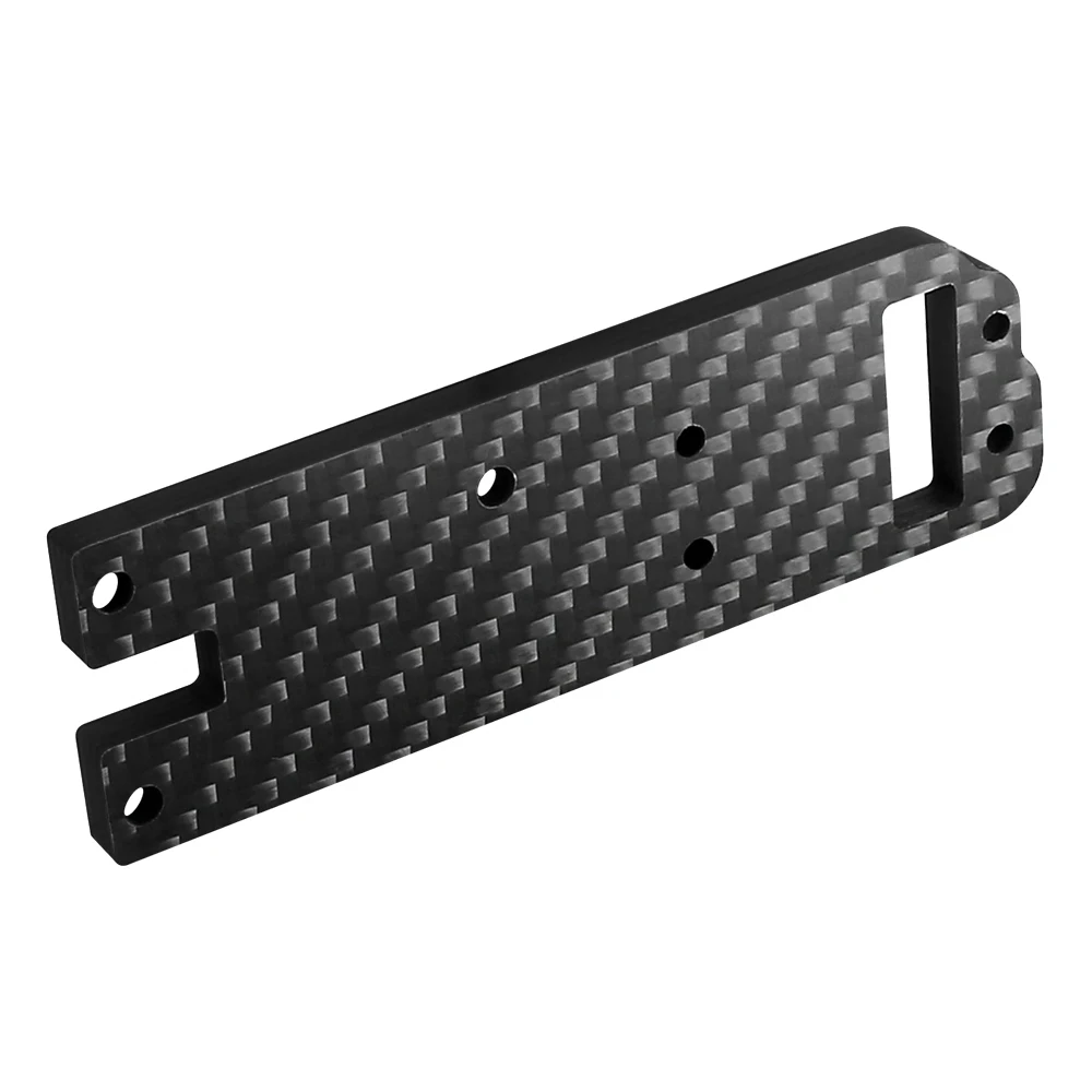 Carbon fiber rear second floor support plate for TEKNO 1/10 4WD MT410 4X4