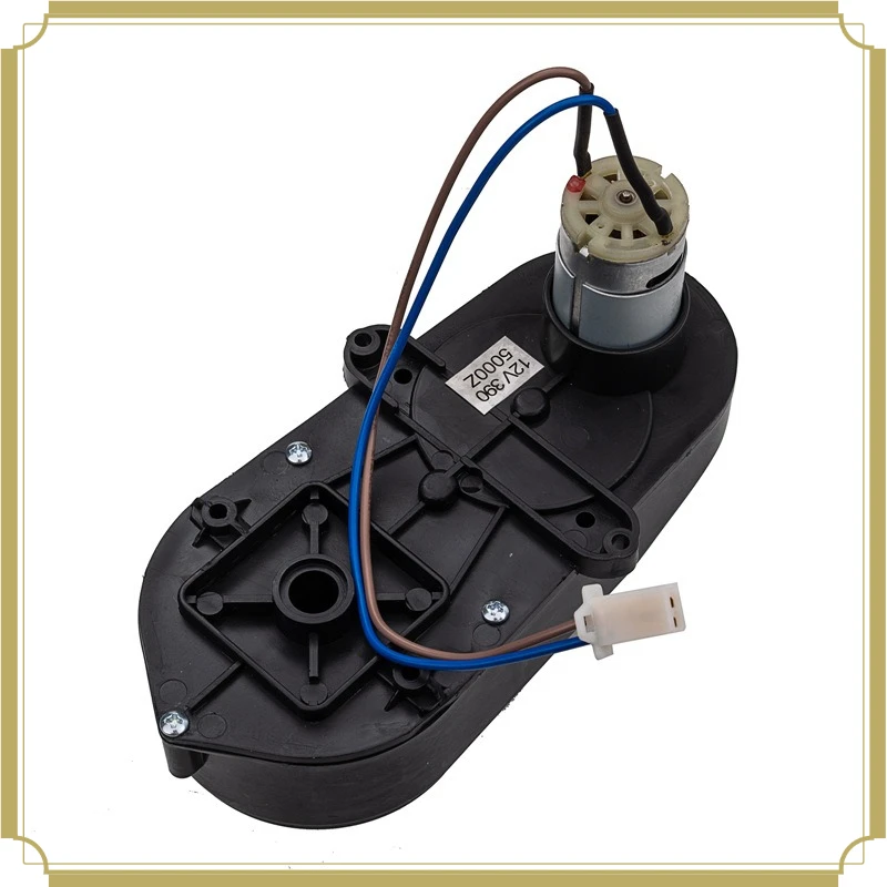 12V 24V RS390 Steering Motor Gearbox 5000RPM DC Replacement Parts For Kids Ride‑On Car Remote Control Electric Toy Vehicle