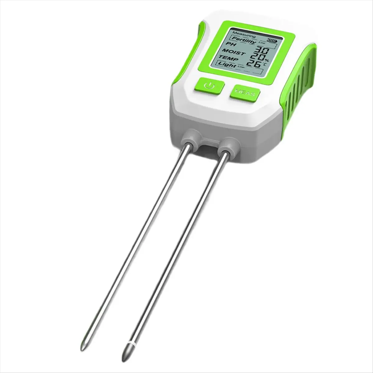 [For Wholesaler]New Soil Detector 5-in-1 PH Meter Horticulture Humidity Meter Flower Pot Illumination Fertility Meter
