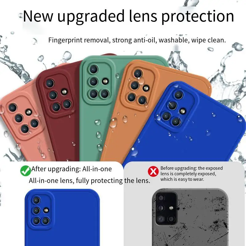 Fashion Square Frame Soft Silicone Case On For OPPO Reno 8 7 6 5 Pro 4G 5G funda Cover