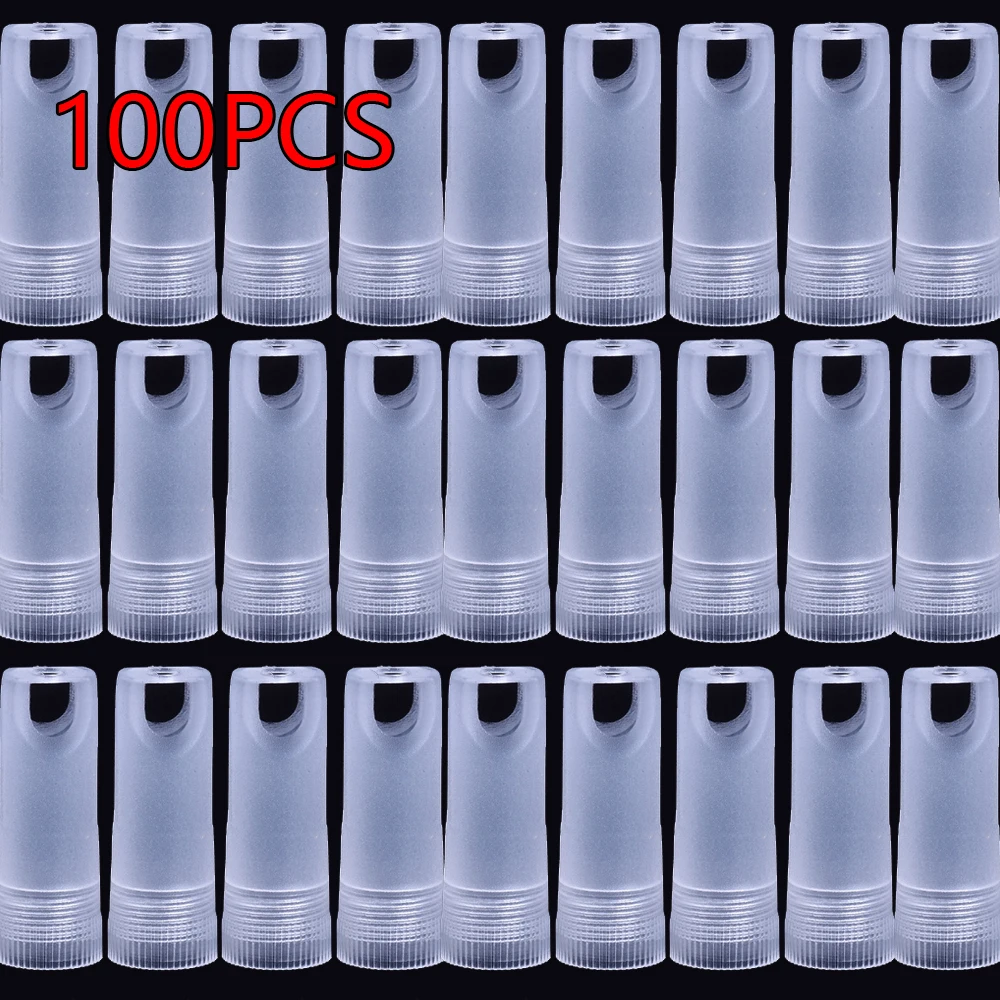 

100Pcs Disposable Lancet Device Cover Lancing Lancet Device Pen Cover Cap Lancet Pen Pin Head Cover