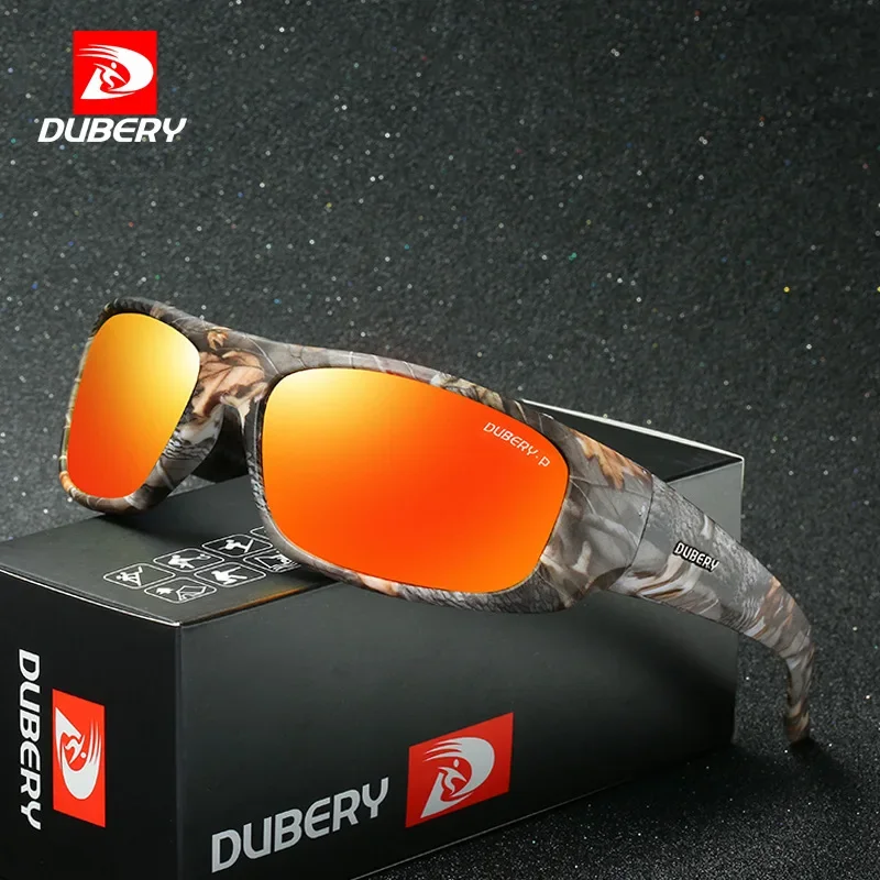 

DUBERY new aluminum magnesium sunglasses men's sunglasses polarized driving drivers color glasses tide fishing Light luxury