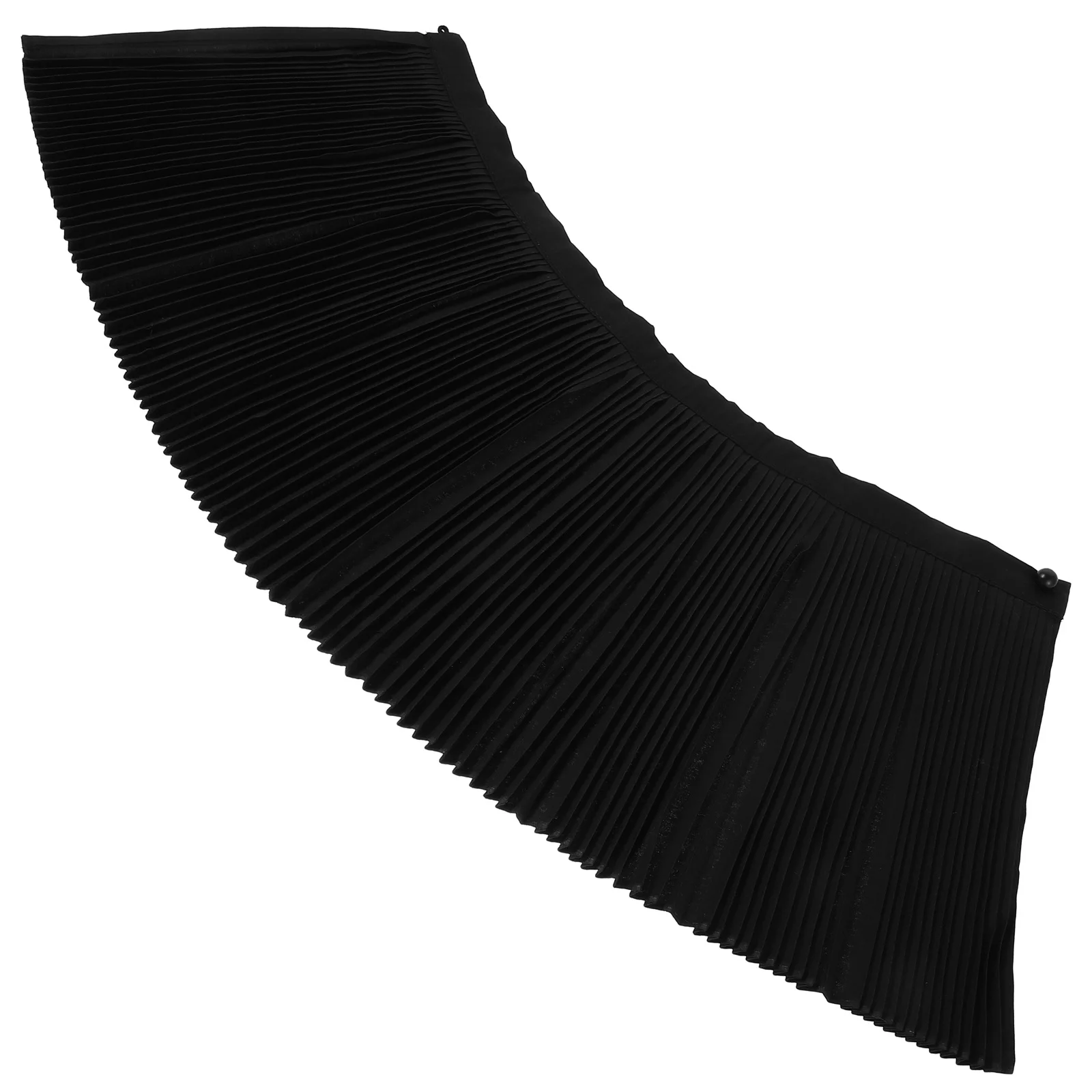 

Sunscreen Cape False Collar Pleated Cotton Decorative Shawl Neck Guard Retro Accordion Top Accessory Large Lapel Spring Summer