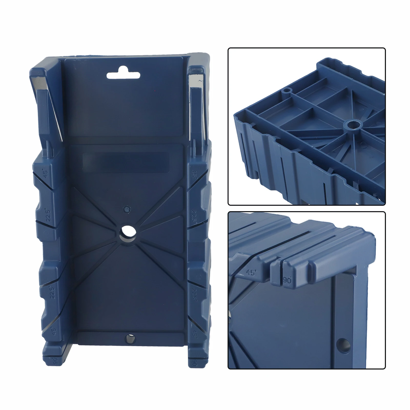 Wood Cutting for Tool Woodworking Mitre Box Desktop Woodworking DIY Photo Frames Inclined Cutting Angle Slotted Design