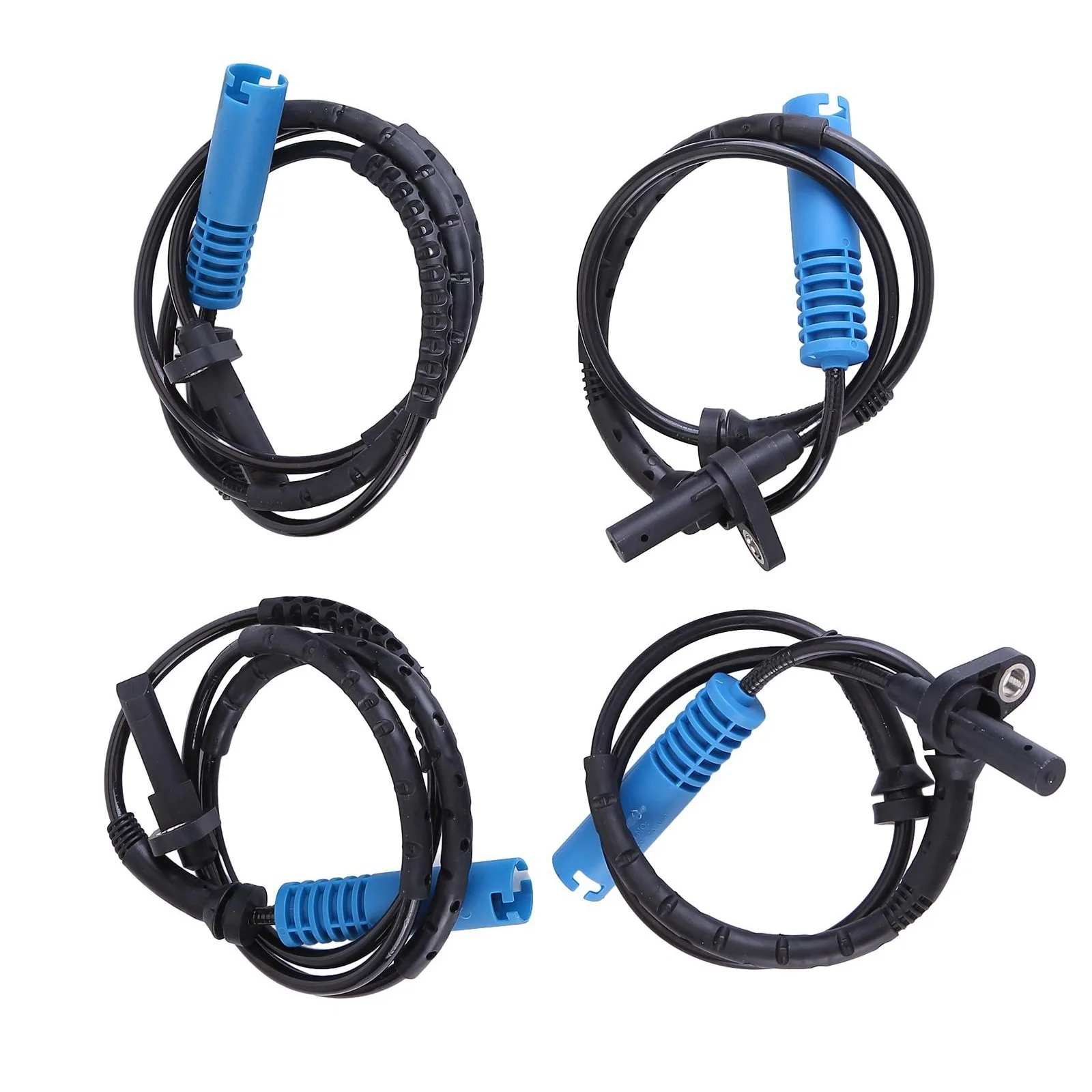 34526764859 34526764858 Set of 4 ABS Wheel Speed Sensor Compatible for E90 E91 325xi 328xi 335i xDrive