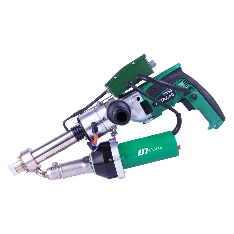 

Extrusion type plastic welding gun spray tower pickling tank hot melt repair extrusion welding machine