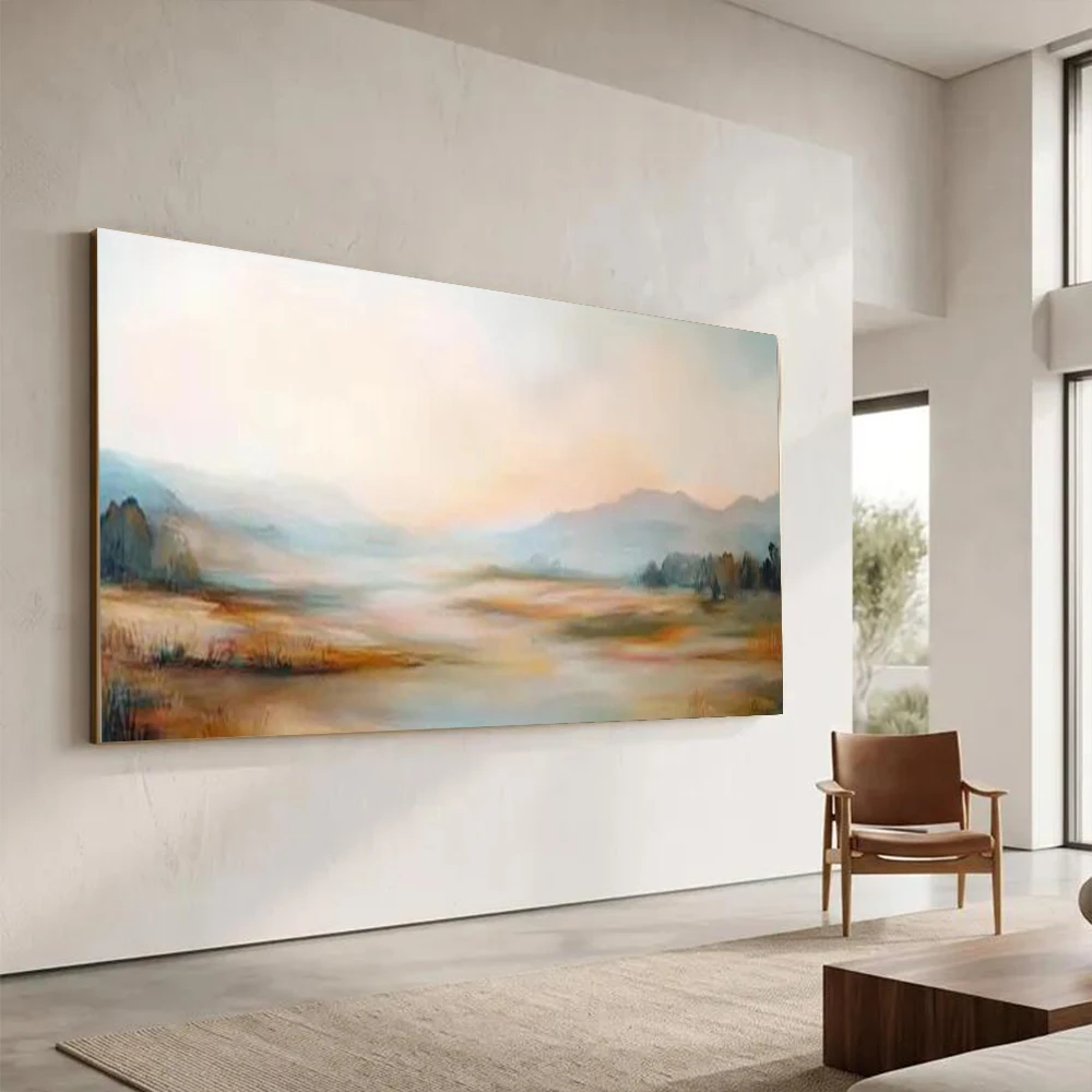 100% Handmade Abstract Oil Painting On Canvas Mural Modern super large scenery Wall Art Picture For Home Living Room Decor Image