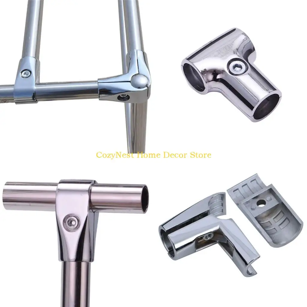 92MF Round Tube Fitting with Locking Screw for DIY Frames and Furniture Assembly