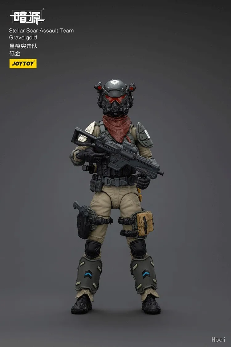 

Оригинальная фигурка JOYTOY Stellar Scar Assault Team Gravelgold, масштаб 1/18, модель для коллекционирования, подарок