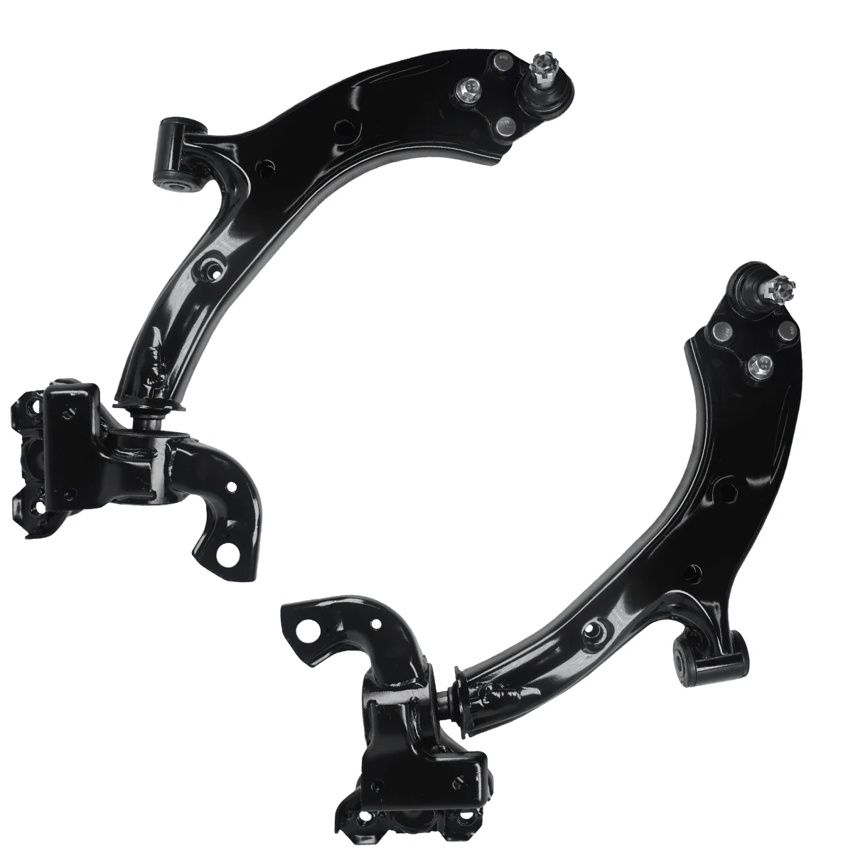 Front Left Right Control Arms with Bushings Ball Joints Suspension Set For Acura RDX 2007 2008 2009 2010 2011 2012