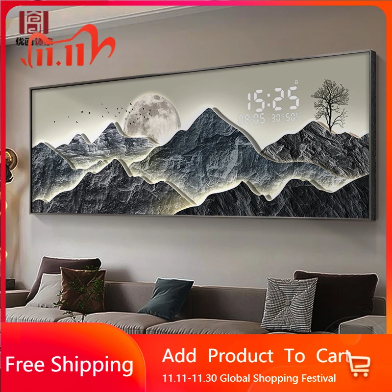 

Modern Luxury Wall Clocks Minimalist Fashion Simple Nordic Wall Clocks Vintage Interior Orologio Da Parete Home Decoration