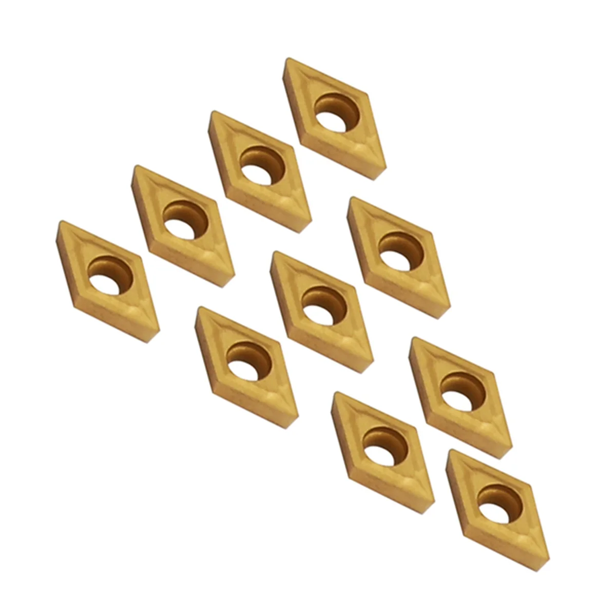 AT53 12 pièces Dcmt0702 Inserts en carbure + barre d'alésage S12M-Sducr07 150Mm avec clé pour outils de tournage intérieur de tour Cnc
