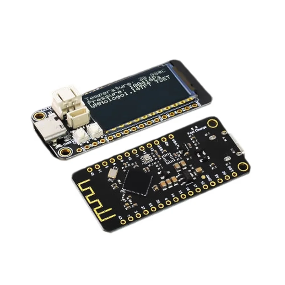 ESP32S3 Controller Board with Integrated 1.14 TFT Display Compatible with For Arduino and CircuitPython Ecosystem