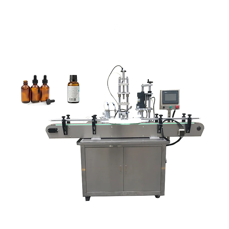 Full Automatic Monoblock 5ml 10ml 15ml 30ml 50ml Small Vial Bottle Liquid Filling Capping Machine for Packing Machinery