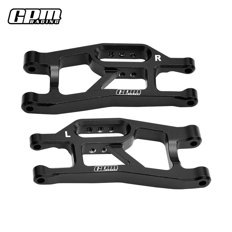 Brazos inferiores delanteros de aluminio GPM 7075 para TRAXXAS MINI MAXX Mini Small X RC piezas 10731 #   TXMM055