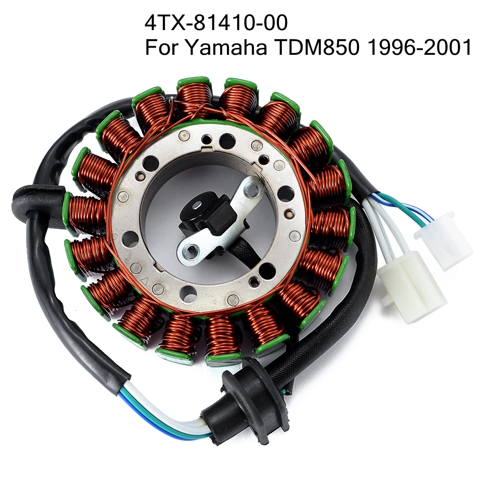 

TDM 850 Stator Coil For Yamaha TDM850 4TX-81410-00 1996 1997 1998 1999 2000 2001 Generator Magneto