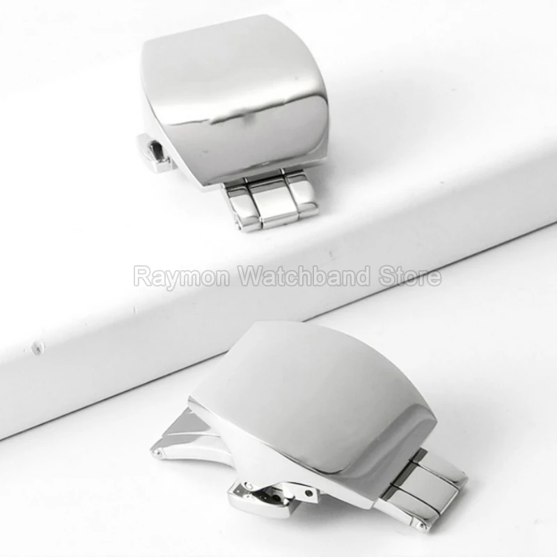 For Franck Muller V45 V41 20mm Stainless Steel Folding Buckle Watch Accessory Corrosion Resistant Oxidation Resistant Rustproof