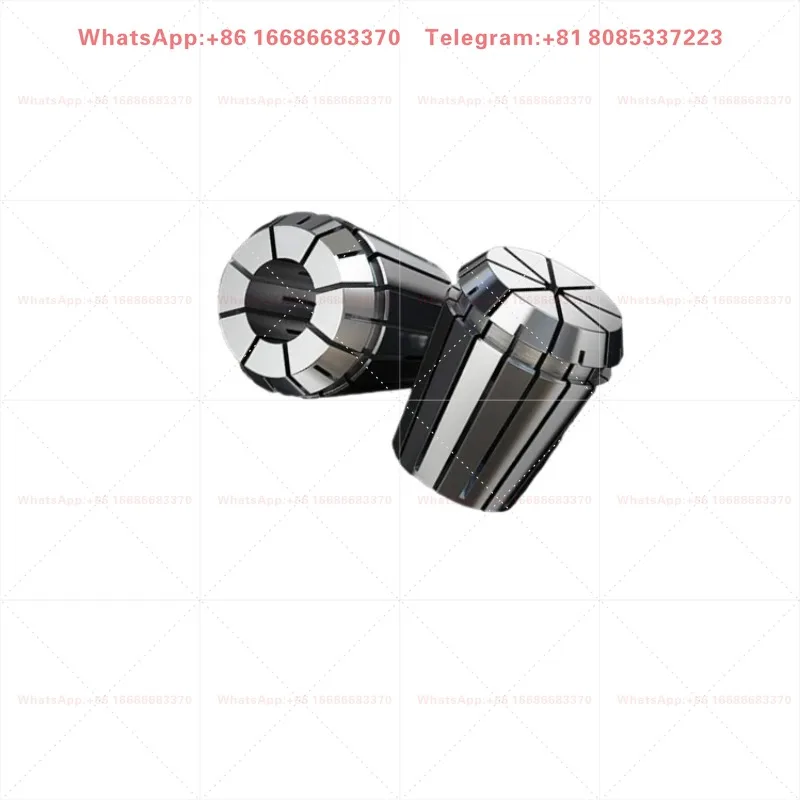 High Precision Elastic Collet Multi-Axis Accessory ER8 ER11 ER16 ER20 ER25 ER32 Cylinder Clamp-10PCS