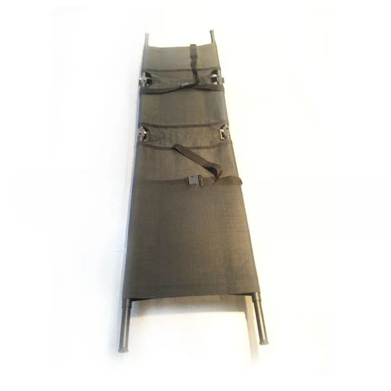 Four-fold carbon fiber folding stretcher military outdoor first aid stretcher