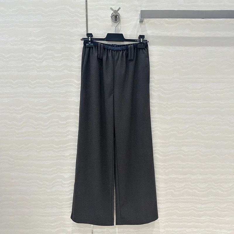 R0W* 2024SS New Fashion High Waist Straight Jane Wide Leg Pants Women Casual Sweatpants Y2k Pants