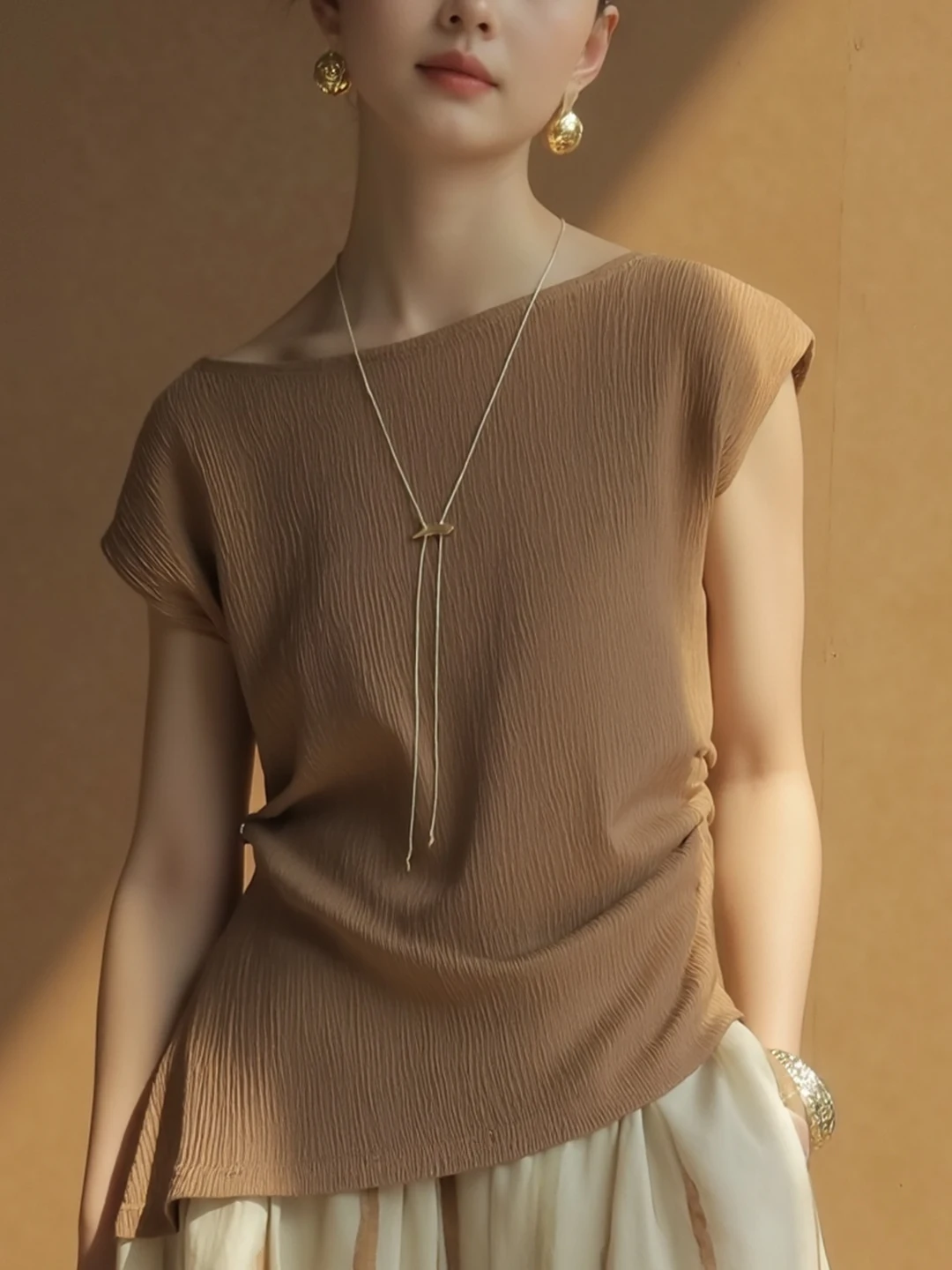 

Summer 2025 Faion Casual Slimming ort Sve T-irt Korean Sle Simple Women's Top Versatile Basic Crew Ne Tee