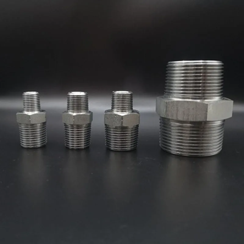 Złącze hydrauliczne typu C prosto przez gwint męski BSP 1/8 1/4 3/8 1/2 1JG 74 zewnętrzny Adapter stożkowy/brytyjski łączniki rurowe — zdjęcie 7