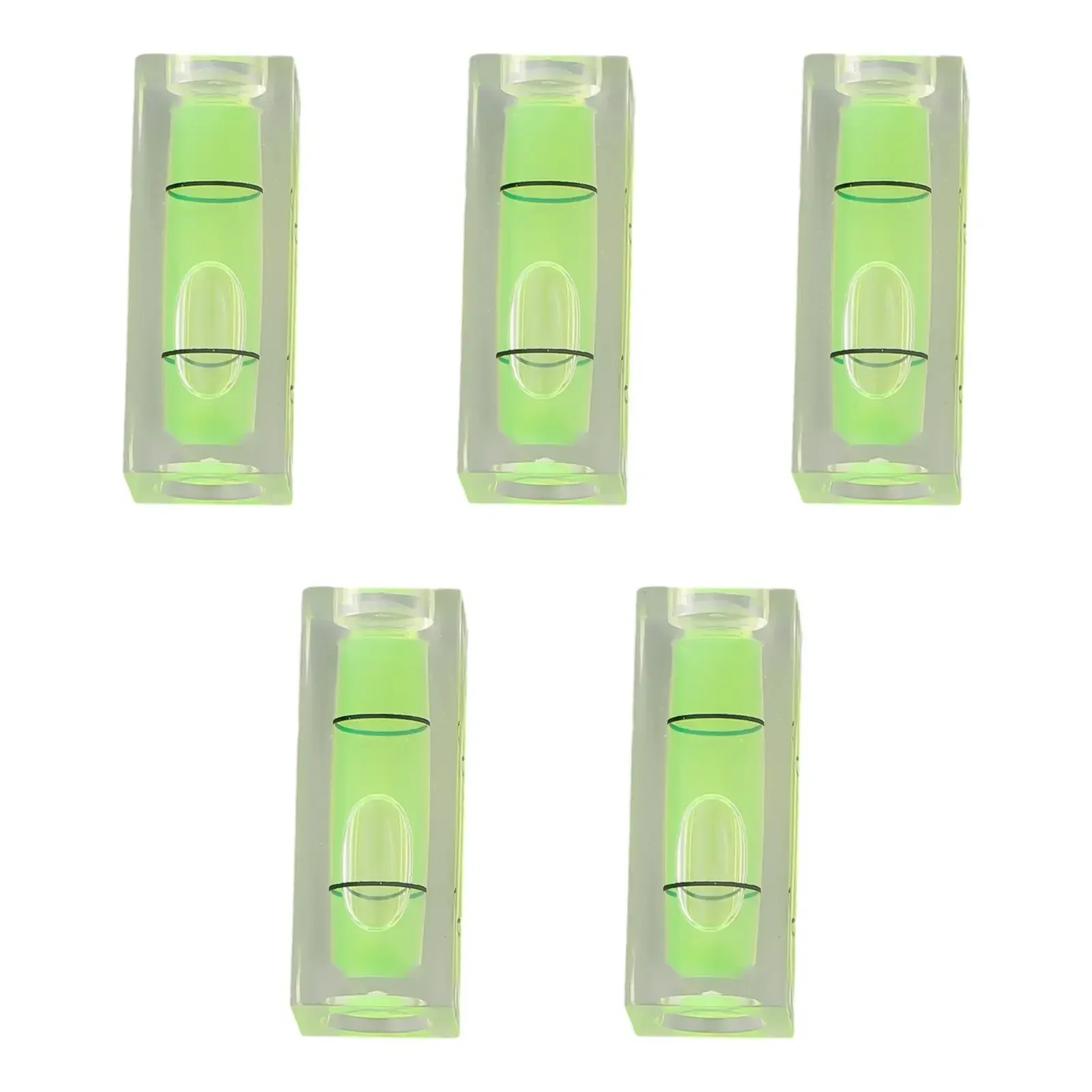 5/10 Pcs Mini Square Bubble Level With Magnetic Strip Small Bubble High Precision Level Cylindrical Level  Spiri-t Level