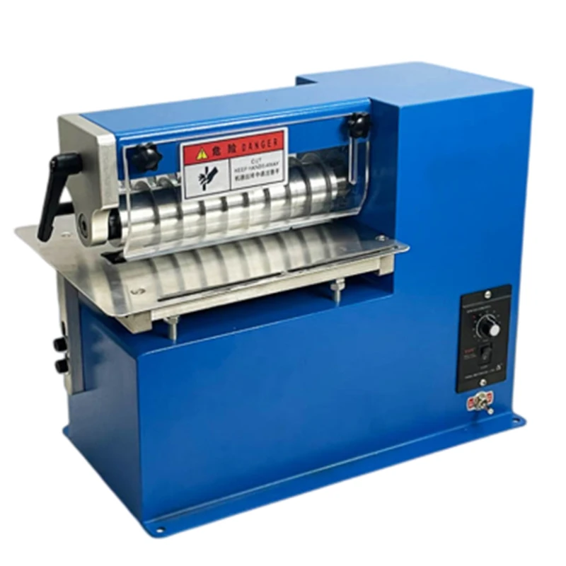 speed regulating slitting machine convenient rubber edge strip slitting machine cloth rhinestone leather belt slitting machine